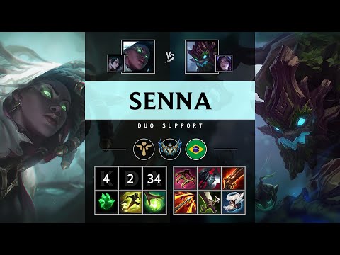 Senna Support vs Maokai - BR Challenger Patch 25.04