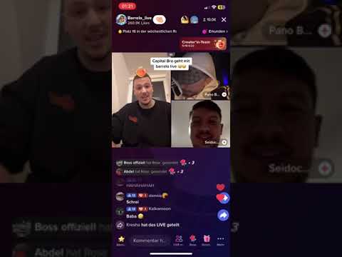 Barello geht mit Capital Bra live