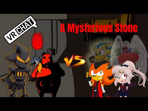 A MYSTERIOUS STONE?? Sailor Peace & Dragon vs Starved Eggman (Round 2) & Furnace - VRChat
