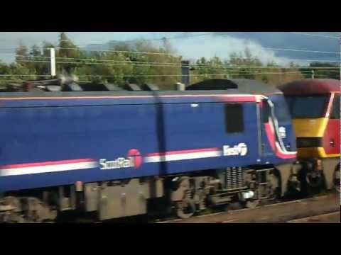 DB Schenker EWS 90029 & 90028 Mossend Channel Tunnel Rail Terminal