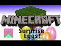 Minecraft Surprise Eggs With Minecraft Character Toys Daisy Toy House