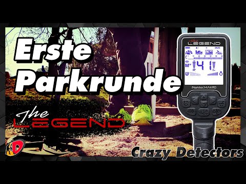 Nokta Makro Legend – Erste Runde im Park mit dem neuen Multifrequenz Metalldetektor