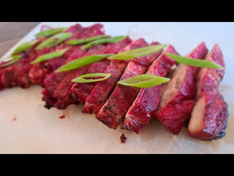Char Siu Moksi Meti Vlees|roasted pork sweet honey recipe|