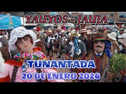 TUNANTADA 2026 / YAUYOS JAUJA 20 DE ENERO - Lo mejor de sus éxitos y primicias de cada orquesta