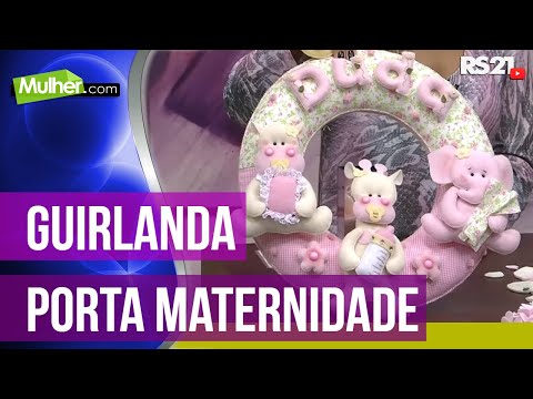 Guirlanda Porta Maternidade por Karina Raszl - 27/06/2014 - Mulher.com