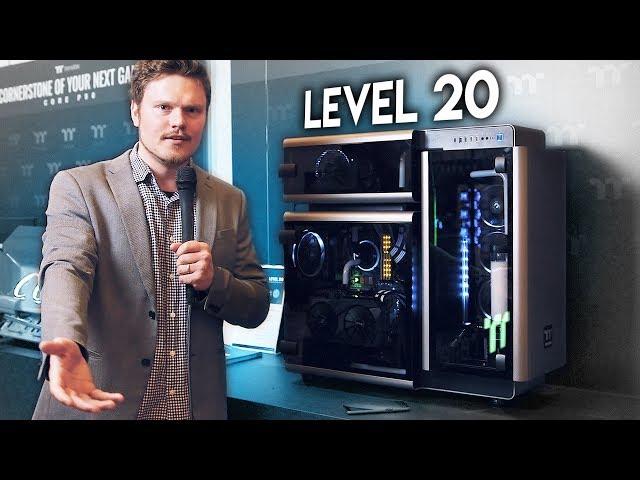 Vỏ Case Thermaltake Level 20 (Full Tower/Nhôm/Kính/CA-1J9-00F9WN-00)