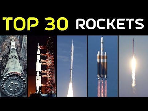 Top 30 Tallest Rockets Launched in the World