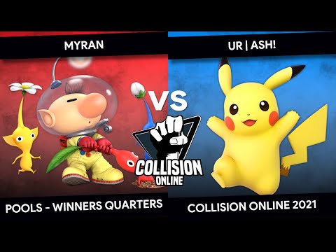 Collision Online 2021 - Myran (Olimar) vs Ash (Pikachu) - Pools -  Winners Quarters