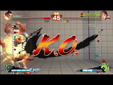 Owarire (Honda) vs. Rryyoo (Ryu) - SSF4 AE 2012 Ranked Match