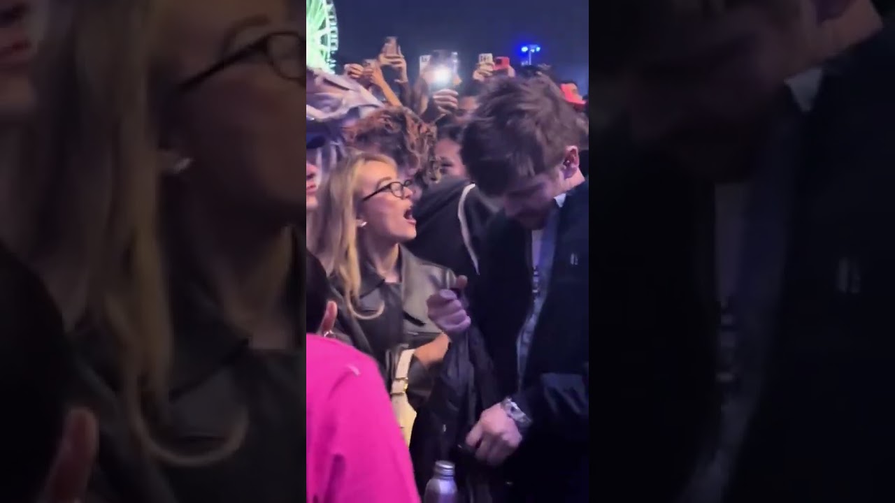 Sabrina Carpenter Taylor Swift Barry Keoghan and Travis Kelce at Ice Spice’s #Coachella set #shorts