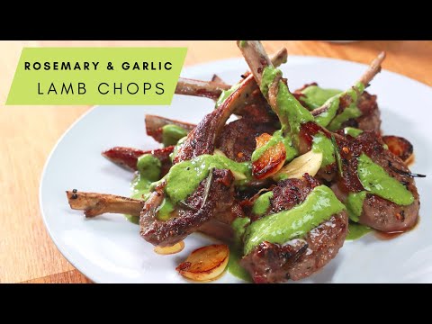 HOW TO MAKE PAN SEARED LAMB CHOPS EASY WAY