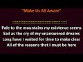 Ambrosia - Make Us All Aware