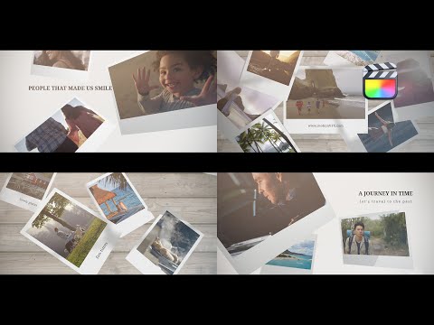 Memories On Photos Modular Template for Apple Motion & Final Cut Pro - MotionVFX