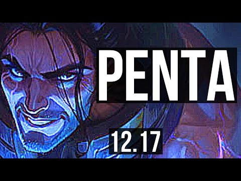 SYLAS vs GALIO (MID) | Penta, 17/2/10, Legendary, 300+ games | KR Master | 12.17