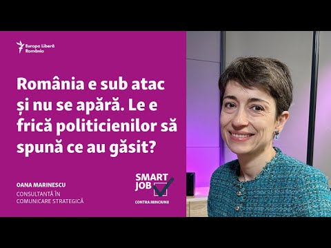 Oana Marinescu: România e sub atac și nu se apără. Politicienilor le e frică să spună ce au găsit?