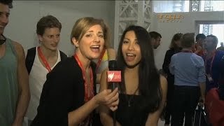 Anggun - Australian Interview with Julia Zemiro + Echo (You & I) with commentary - SBS Australia