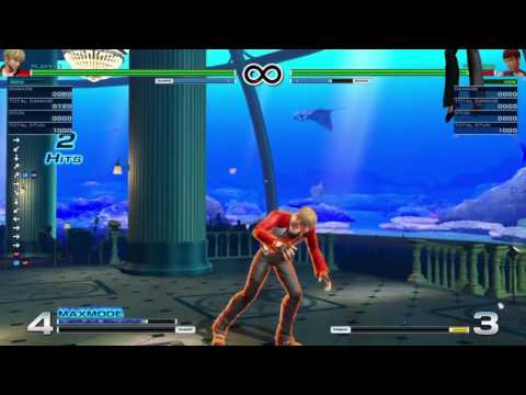 [KOFXIV] Rock - Max combo from EX Crack Counter in corner?