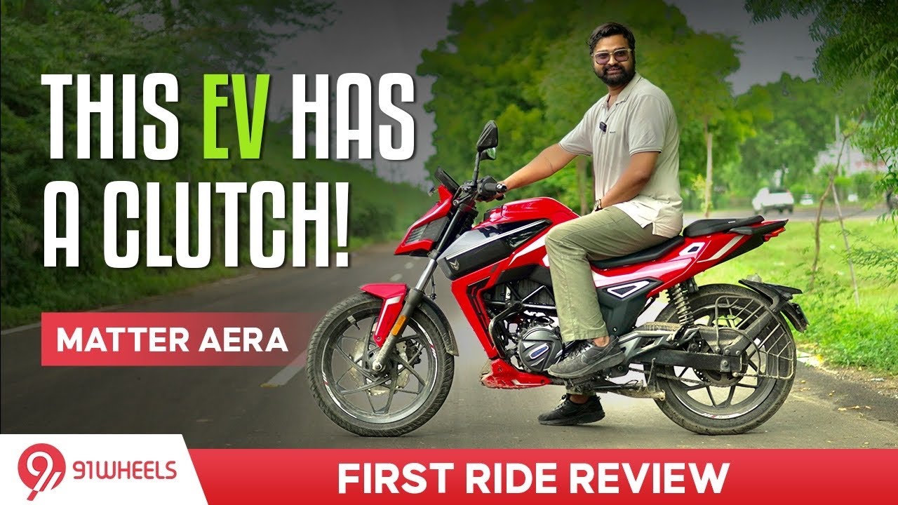 Matter Aera 5000+ India’s First Geared E-Motorcycle | First Ride Review