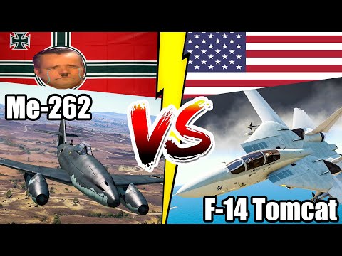 F-14 Tomcat Vs German Me 262 Jets - Who will Win !! - Dogfight - ARMA 3