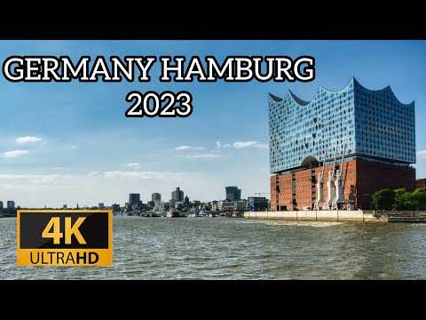 First Day of 2023 in Hamburg Germany 4K / Neujahrsspaziergang in Hamburg 2023 4K