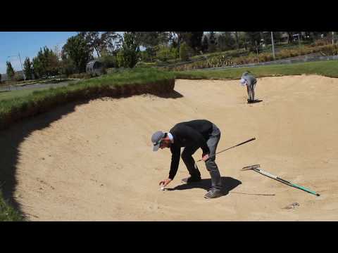 Player's Ball Won't Stay at Rest in Bunker - Golf Rules