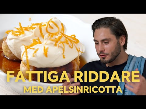 Fattiga riddare med apelsinricotta – Oliver Ingrosso