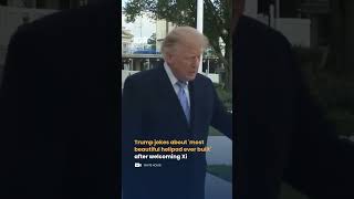 'Great Greeting': Trump Praises Xi Welcome, Jokes About 'Beautiful' Helipad | India Global Review