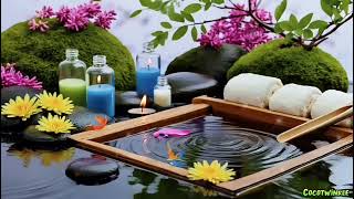 Spa Meditation with Gentle Water Flow | Gentle Music for Spa Sleep & Relaxation | Peaceful Mind Flow