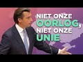 Baudet rekent af met globalistische plannen van Rutte: "DIT is wat Nederland moet doen!"