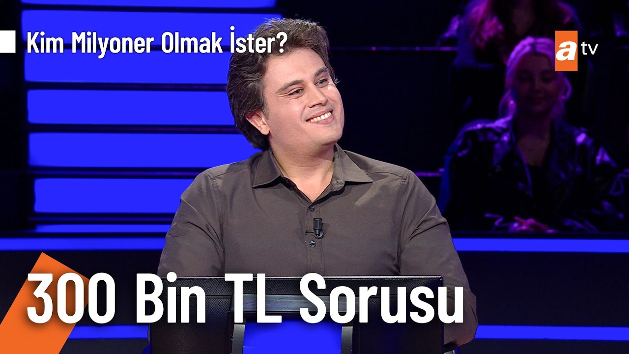 Kağan Ağca 300 bin TL değerindeki soruya ne cevap verdi? - Kim Milyoner Olmak İster? 1234. Bölüm