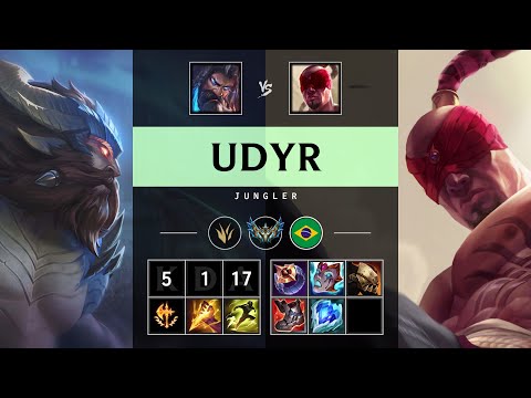Udyr Jungle vs Lee Sin - BR Challenger Patch 25.16
