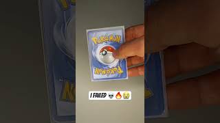Bro failed 🔥 #pokemon #pokemontcg