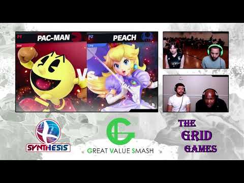 Smash Ultimate: FP | Kiwi (Pacman) V LingLing (Peach) - Synthesis 31 Tournament SSBU