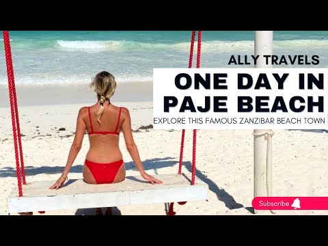 ZANZIBAR, TANZANIA: One Day in PAJE BEACH