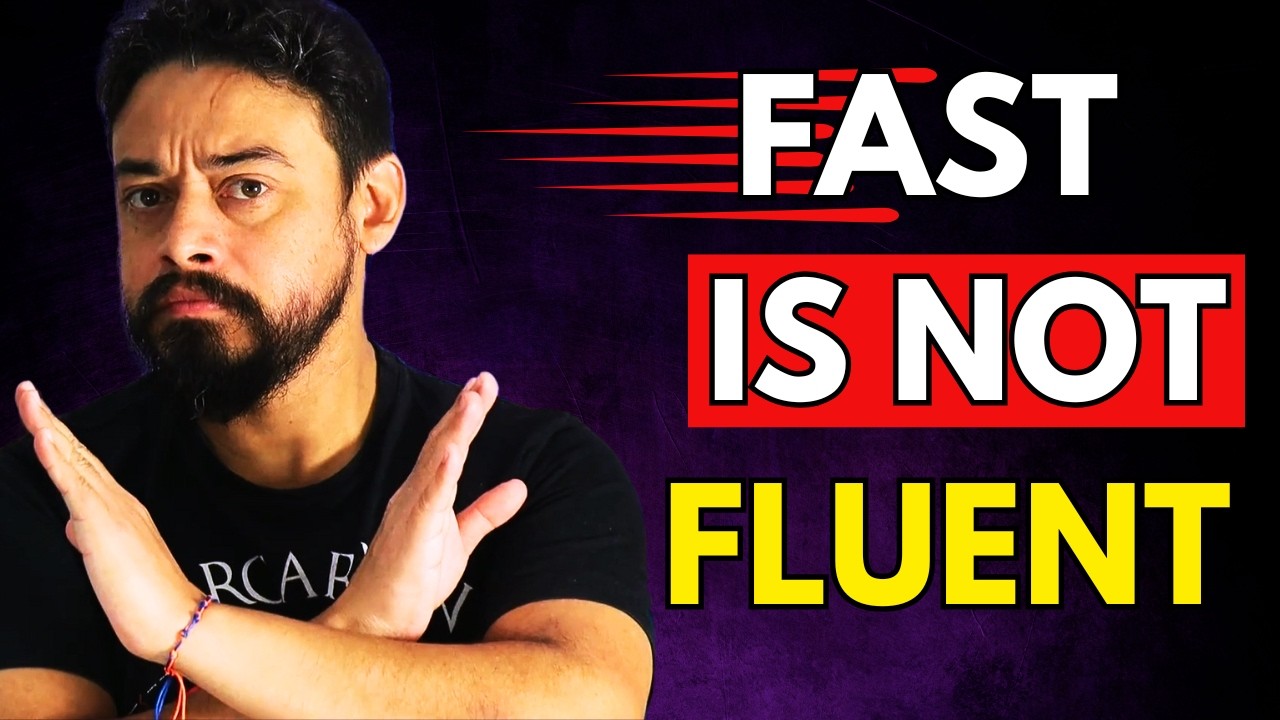 You DON'T Need To Speak Fast To Sound Fluent in English