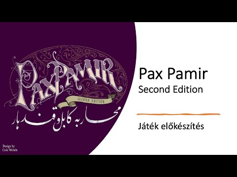 Pax Pamir (2nd Edition) - Egyszemélyes előkészítés - Robert SoloPlay