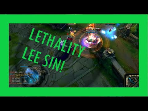 LETHALITY LEE SIN BEST CLIPS! #4