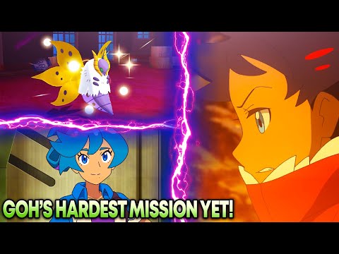 Goh's HARDEST MISSION YET! Tsurugi & Asahi's LEGENDARY URSHIFU! SHINY VOLCARONA! | Pokemon Journeys