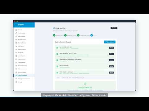 AI Flow Builder overtime workflow demo video thumbnail