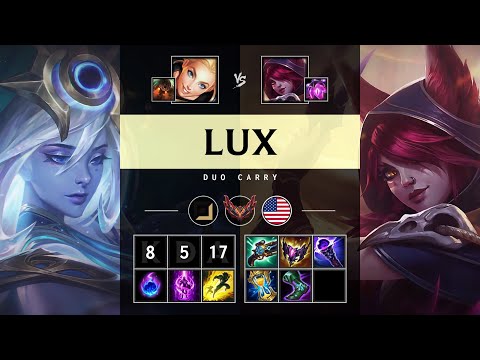 Lux Carry vs Xayah: Unstoppable - NA Grandmaster Patch 25.S1.1