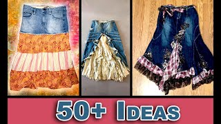 50+ Genius Denim Upcycle Ideas You NEED to Try — DIY Jeans Transformations!