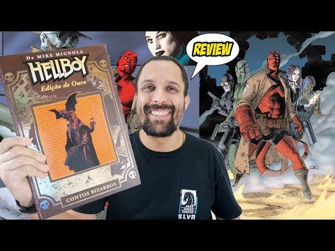 Hellboy Edição de Ouro Contos Bizarros [Review] a criação de Mignola pelos maiores artistas doas HQs
