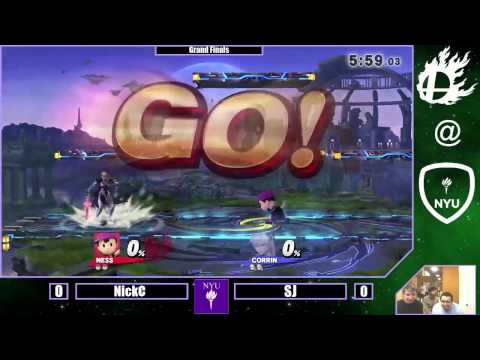 NickC (Ness) vs SJ (Corrin) - Grand Finals - NYU Fall '16 Monthly #3