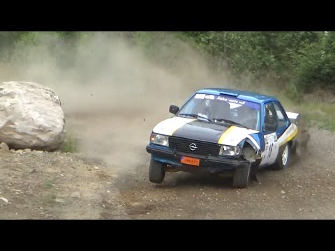 Simon Karlsson  Opel Ascona B. Bilam Mästarmöte  SS1. 2 .3 2022    WILD DRIVING!!