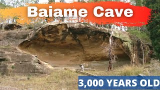 3,000 Year Old Cave Paintings! Baiame Cave, Australia