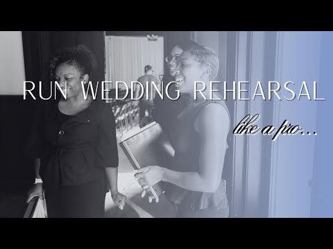 How to Master the Wedding Rehearsal: Pro Secrets🔥