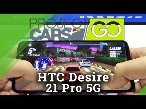 Project Cars Go Gaming Performance Checkup on HTC Desire 21 Pro 5G – Short Gameplay