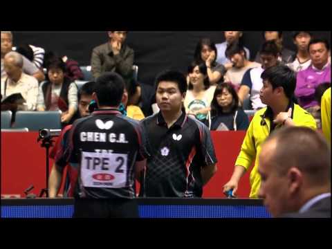 2014 WTTTC (MT-QF/KOR-TPE/m5) JUNG Youngsik Vs CHEN Chien-An [HD] [Full Match/Chinese]