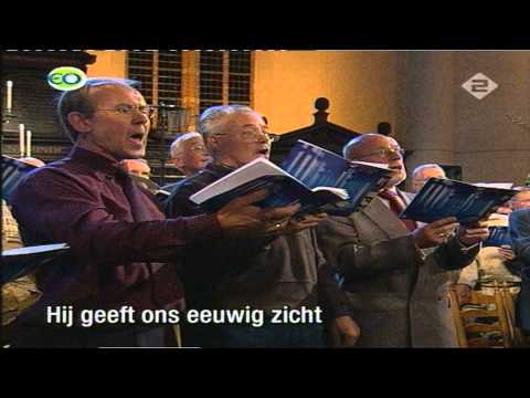 Koorzang uit Maassluis 1 Koren Deo Juvante en Chr mannenkoor Scheveningen sopraan Anette lems