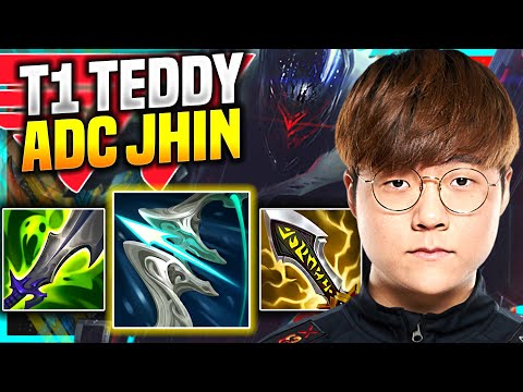 TEDDY WORLD CLASS JHIN WITH NEW ITEMS! - T1 Teddy Plays Jhin ADC vs Miss Fortune! | Preseason 11